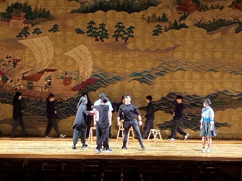 写真：高文連総合開会式の様子